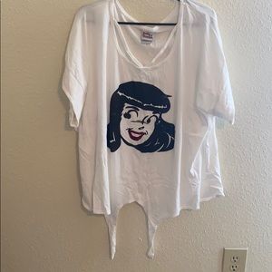 Betty & Veronica Tie Top